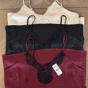 Express Lace Trim Camisole Bundle - Size Small